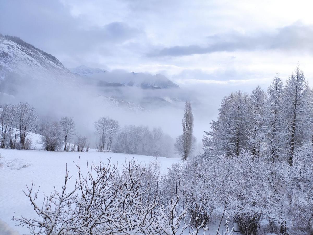 Bel Appartement Au Rez De Chaussee D'Un Chalet Jarrier エクステリア 写真