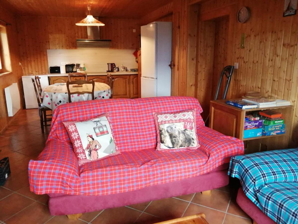 Bel Appartement Au Rez De Chaussee D'Un Chalet Jarrier エクステリア 写真