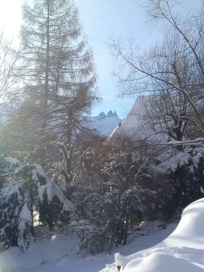 Bel Appartement Au Rez De Chaussee D'Un Chalet Jarrier エクステリア 写真